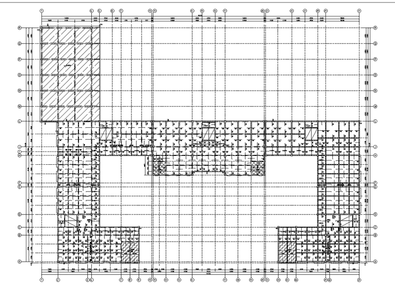 2018多层框架结构小学改扩建结构施工图纸63Pcad - 4