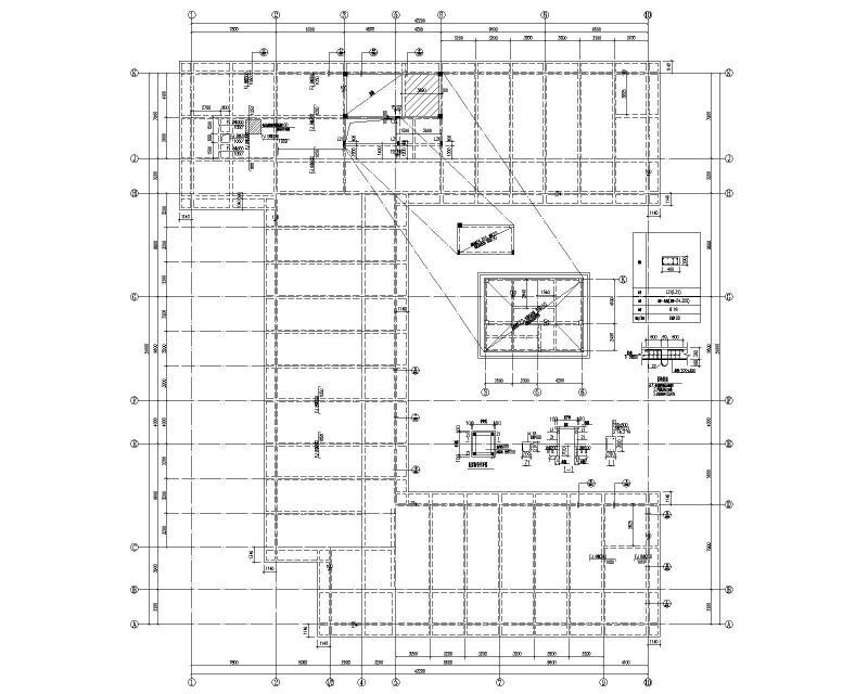 20216层框架结构高中教学楼施工图纸29Pcad - 2