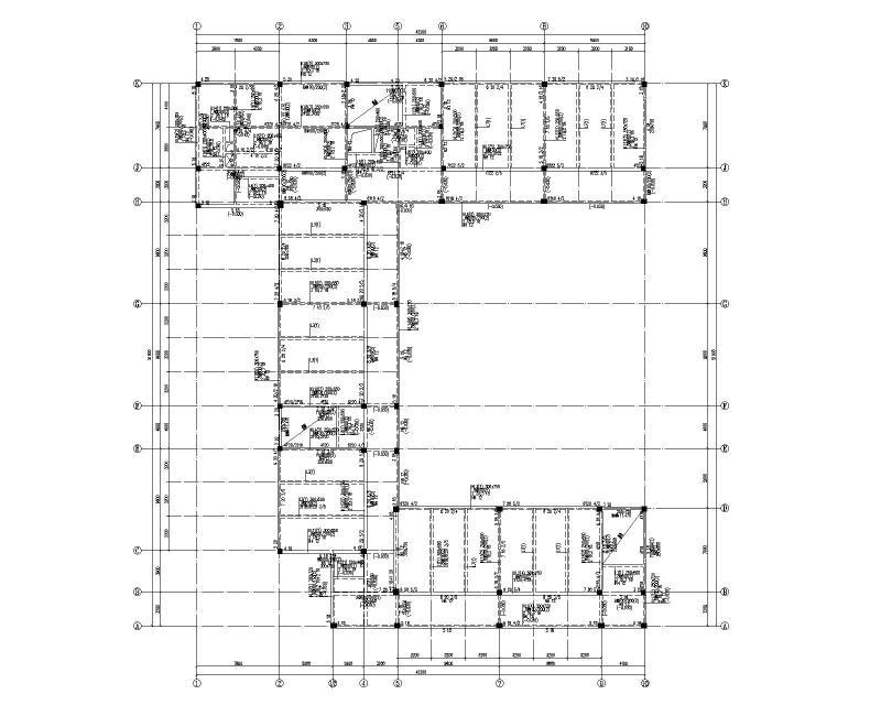 20216层框架结构高中教学楼施工图纸29Pcad - 3