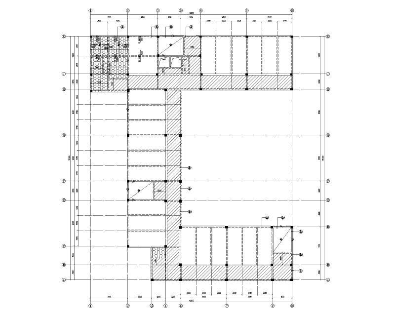 20216层框架结构高中教学楼施工图纸29Pcad - 4