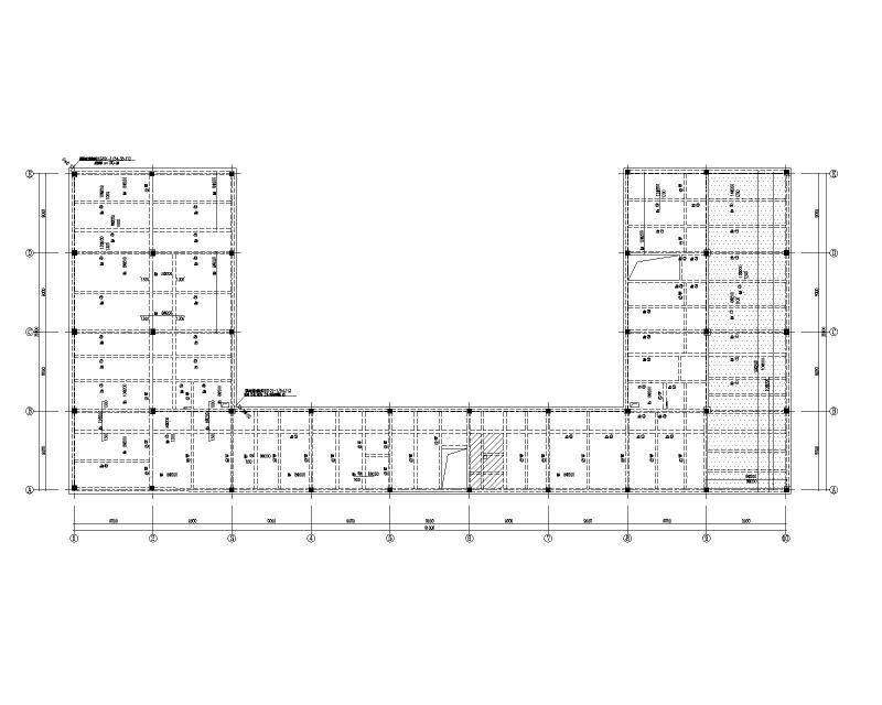 2019多层框架结构测试技术楼结构施工图纸23Pcad - 5