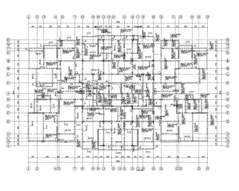 2019框支剪力墙结构棚户区住宅施工图纸78Pcad - 3