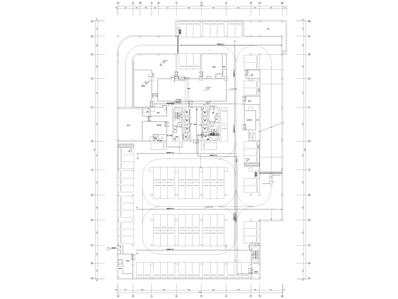 大学绿色产业基地弱电智能化施工图纸2022cad - 2